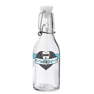 Csatos Üveg - 150 ml - Férj - Ajándék Férjnek - Esküvői Kellék - Évfordulós Ajándék
