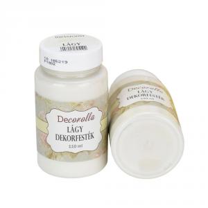 Decorolla lágy dekorfesték 110ml elefántcsont