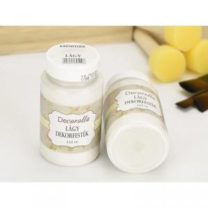 Decorolla lágy dekorfesték 110ml krémfehér