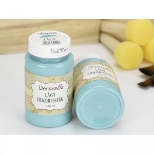 Decorolla lágy dekorfesték 110ml türkizkék