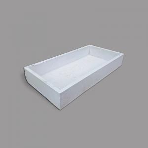 Dekoláda fehér kicsi 20x10cm, mag:3,2cm