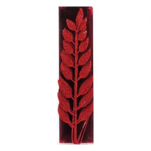 Dekor ág glitteres piros 33cm CAA710620 3f