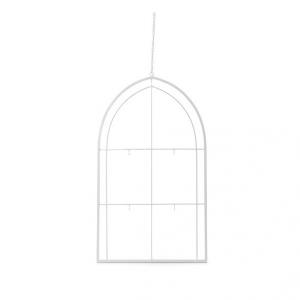 Dekoráció ablak 95 cm fém