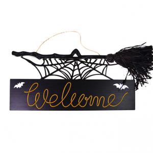 Dekoráció fa bosziseprűs 52*3*22,5cm LED-es fekete