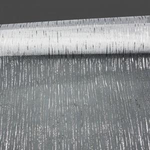Dekoranyag organza fehér 48x270cm 660268