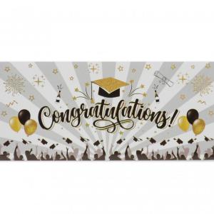 Díszboríték Congratulations ballagási 19x9cm