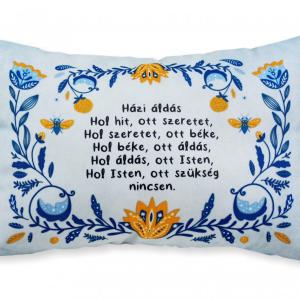 Díszpárna Házi áldás 38x28cm