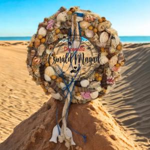 DIY Csináld magad - Tengeri hangulatú kagylós kopogtató