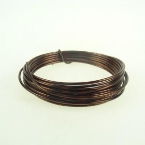 Drót aluminium 5m barna