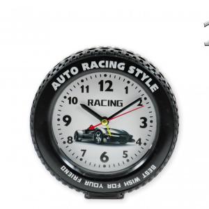 Ébresztőóra kerék 14,5cm 3f fekete sportkocsi