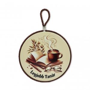 Edényalátét Legjobb Tanár 17x19cm