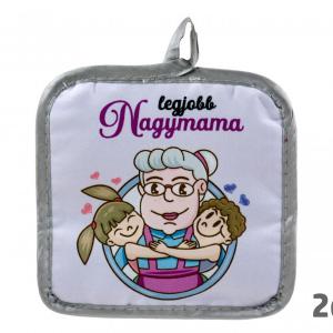 Edényfogó Legjobb Nagymama 2db 17,5cm