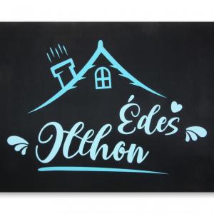 Édes Otthon Feliratú Lábtörlő (60x40 cm)