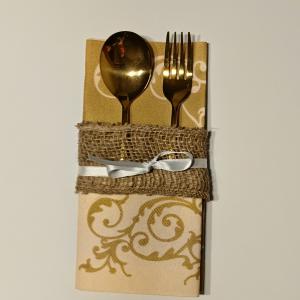 Egyszerű zseb ünnepi mintás