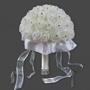 Esküvői rózsacsokor 19x24cm