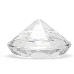 Esküvői ültetőkártya tartó gyémánt 4cm 10db/cs