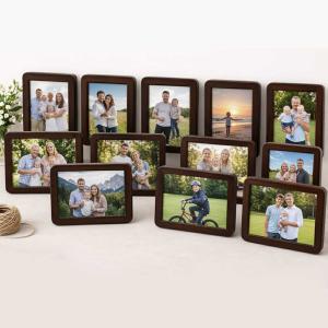 Fa Képkeret 10 Darab - 10 cm x 15 cm fotókhoz - Családfa Kiegészítő