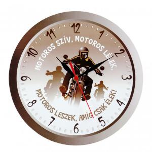 Falióra kerek Motoros szív 28cm