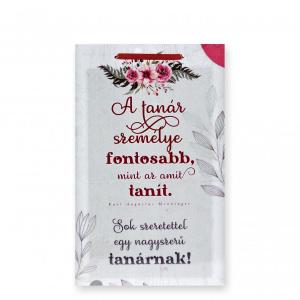 Fatábla A tanár személye... 16x26cm