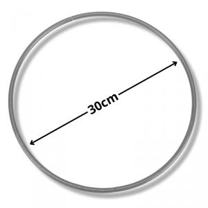 Fém karika ezüst 30cm