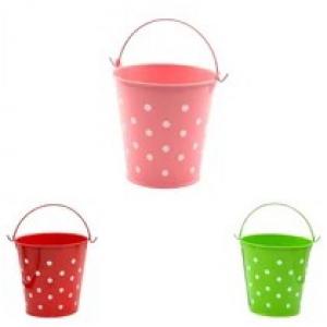 FÉM KASPÓ PÖTTYÖS 1/180 10,5x10,5 cm 3 SZÍNBEN