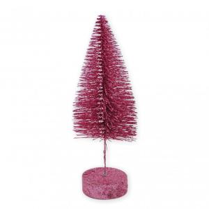 Fenyőfa dekoráció pink/rosegold 30cm CAA721120 2f