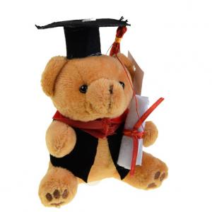 Figura maci texil taláros 10cm