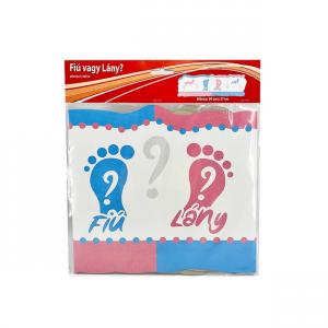 Fiú vagy Lány banner 90x27 cm