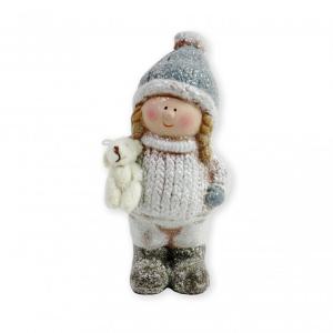 Fiú/lány figura szürke/barna 16cm 165084 2f