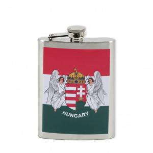 Flaska Hungary Angyalos címeres 8oz