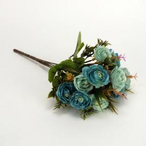 Fodros begónia csokor babakék