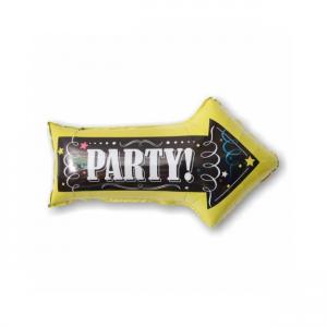 Fólia lufi nyíl Party 82x32cm
