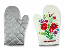 Főzőkesztyű Hungary kalocsai mintás 17x26cm 1db jobbos
