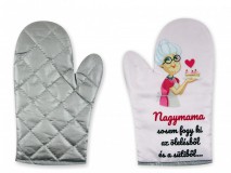 Főzőkesztyű Nagymama 17x26cm