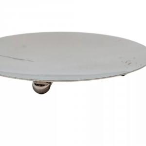 Gyertya alétét fém D8cm