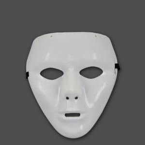 Halloween maszk 18cm fehér
