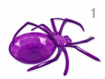 Halloween pók tál 23cm lila vagy narancssárga