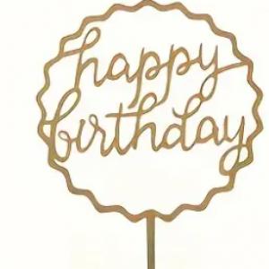 Happy birthday tortadísz 2