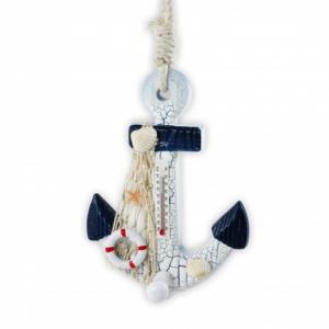 Horgony hőmérő 23cm mentőövvel és hálóval