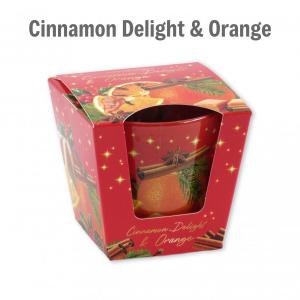 Illatgyertya pohárban Cinnamon Delight 115g 2f