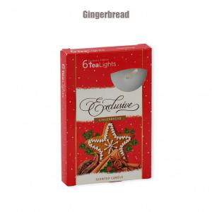 Illatos teamécses Gingerbread 6db 4cm