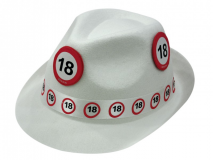 Kalap Sebességkorlátozó 18-as fehér