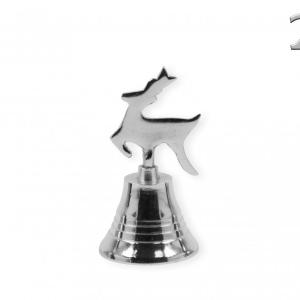 Karácsonyi csengettyű ezüst 10cm A98810320 3f