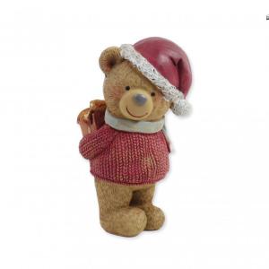 Karácsonyi maci figura 13cm APF648470 2f