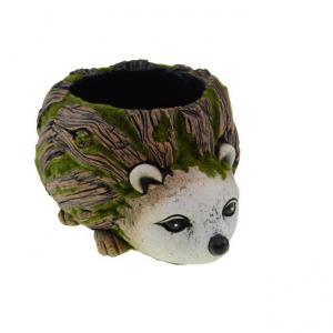 Kaspó kő 25*19.7*14.1 cm sün barna