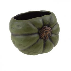 Kaspó kő tök 18*17*14.4cm zöld