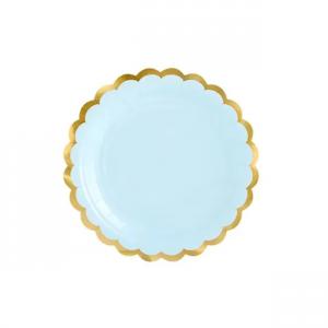 Kék tányér 6db/cs 18cm