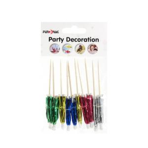 Koktél ernyő fényes 10db 10cm