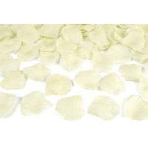 Konfetti kilövõ ágyú, 40 cm, szirom, krém