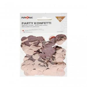 Konfetti rosegold 10g 1,5cm